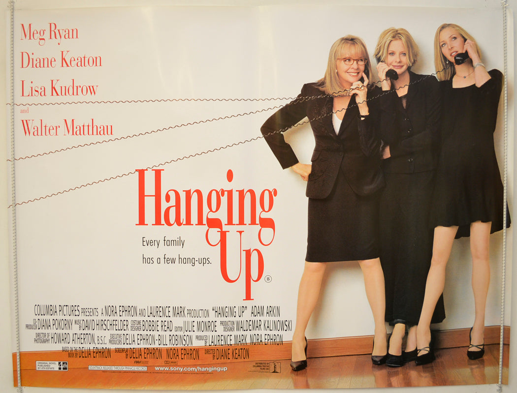 Hanging Up Original Quad Poster - Film Poster - Movie Poster