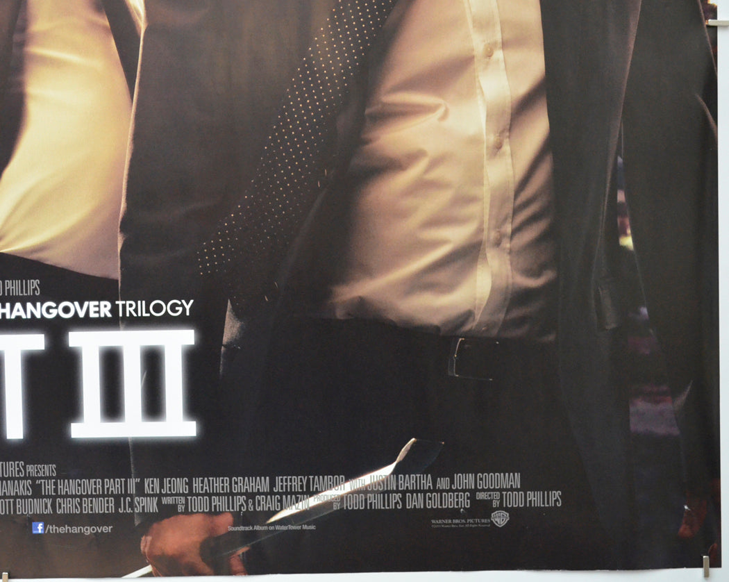 THE HANGOVER PART III (Bottom Right) Cinema Quad Movie Poster