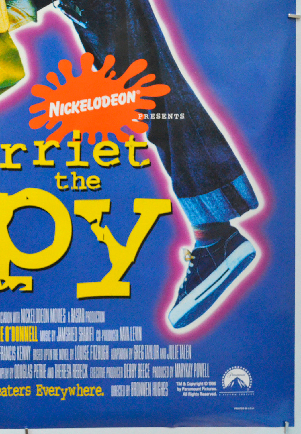 HARRIET THE SPY (Bottom Right) Cinema One Sheet Movie Poster