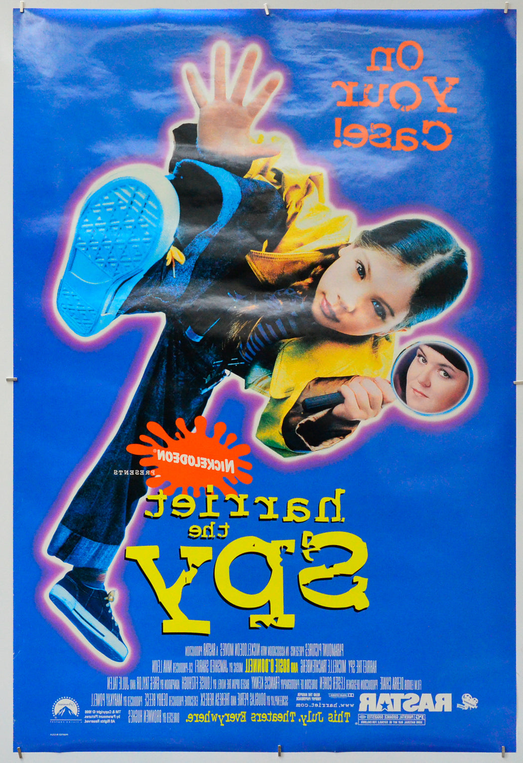 Harriet The Spy (Back) Cinema One Sheet Movie Poster