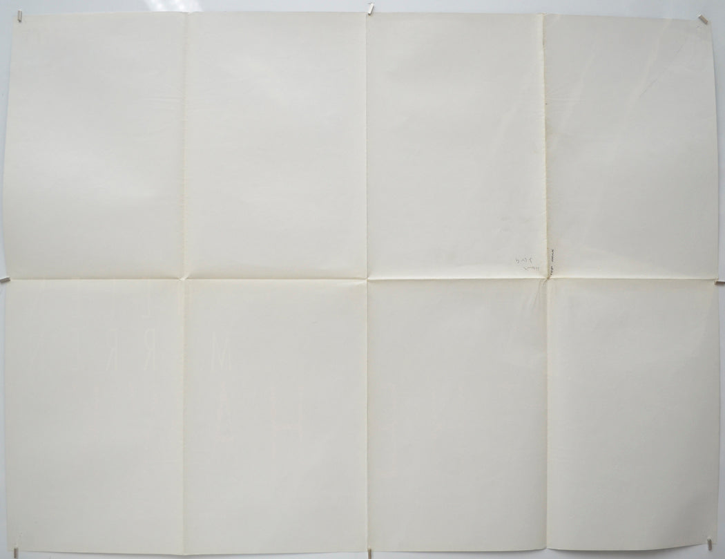 THE HAWK (Back) Cinema Quad Movie Poster