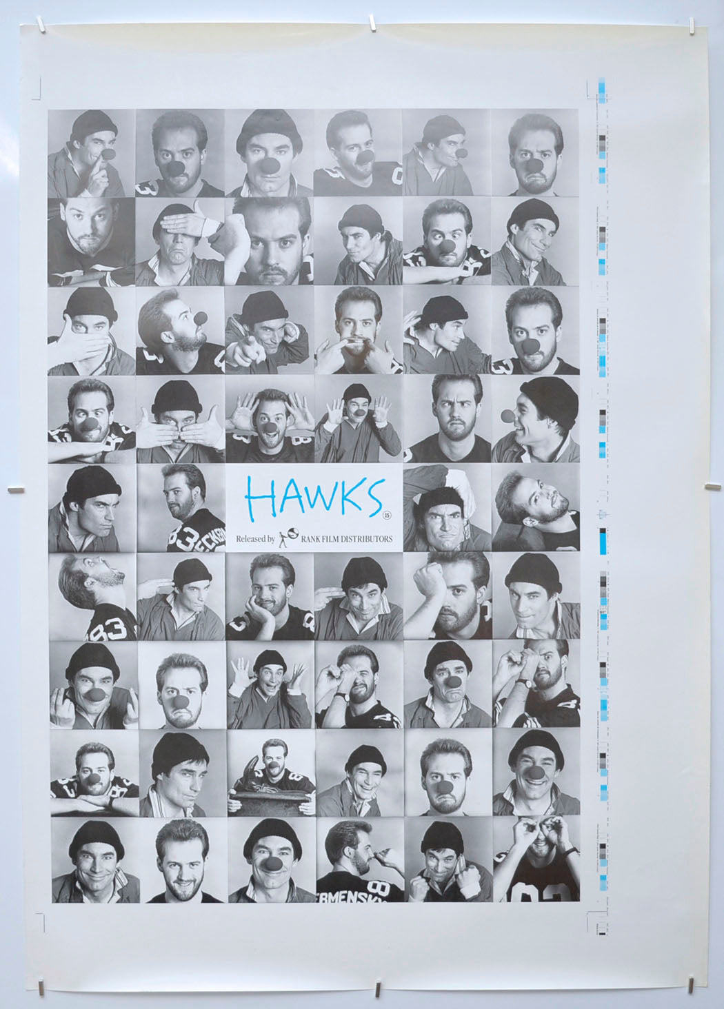 Hawks (Printers Proof) Original Double Crown Poster - Film Poster - Movie Poster
