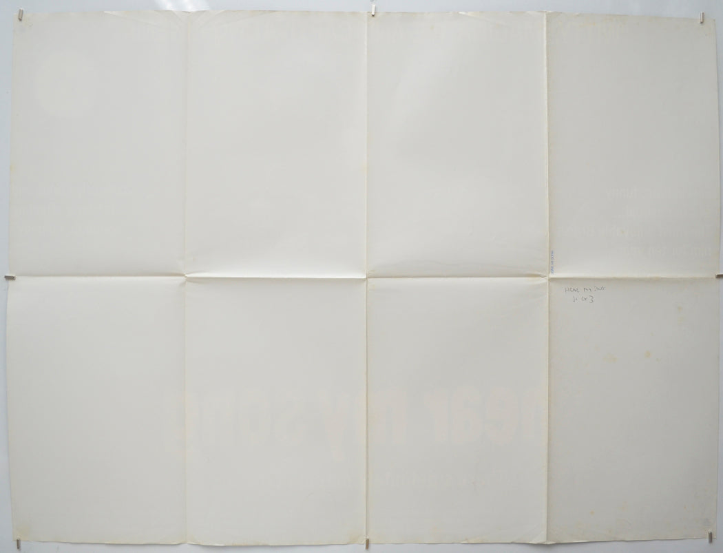 HEAR MY SONG (Back) Cinema Quad Movie Poster