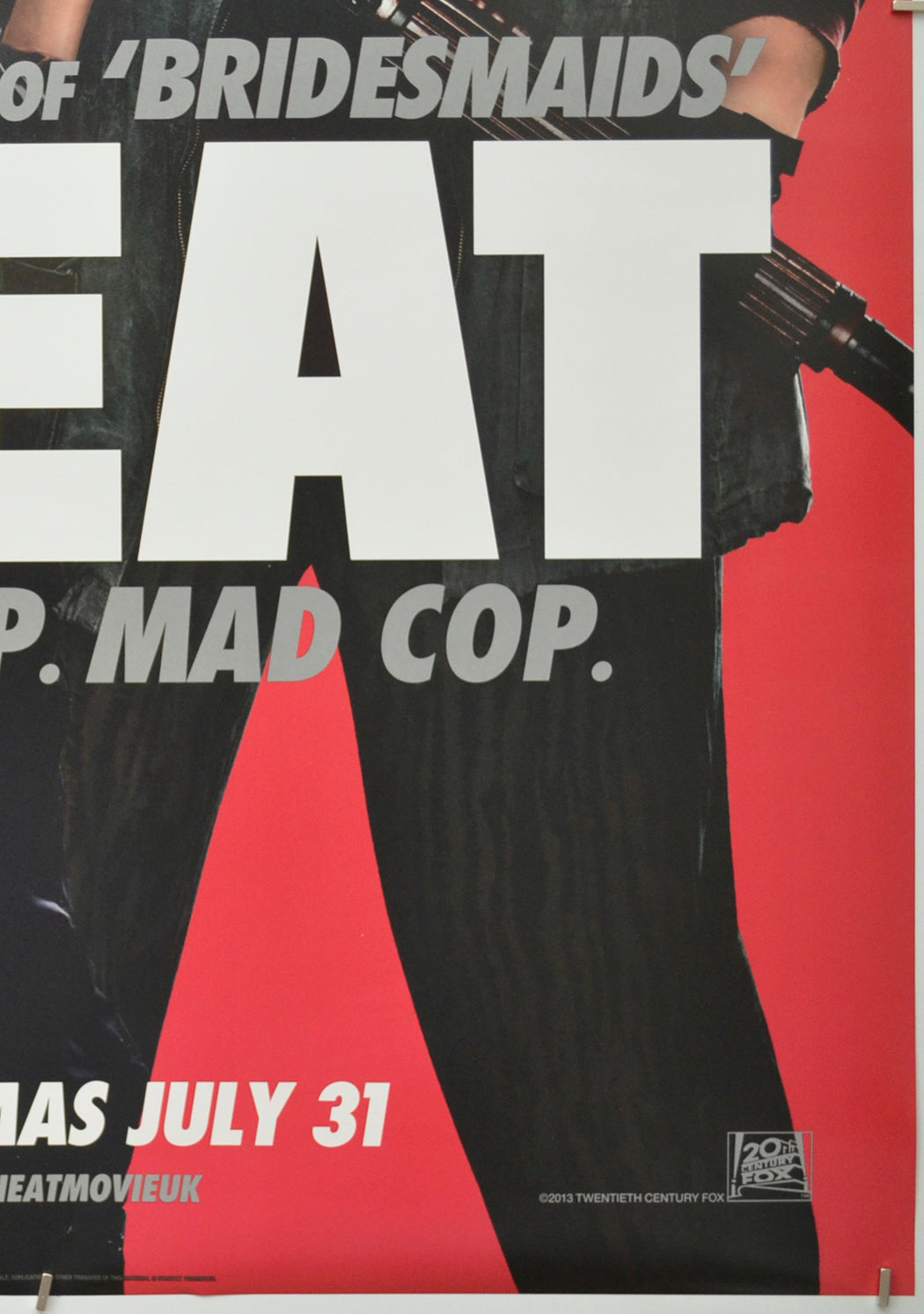 THE HEAT (Bottom Right) Cinema One Sheet Movie Poster