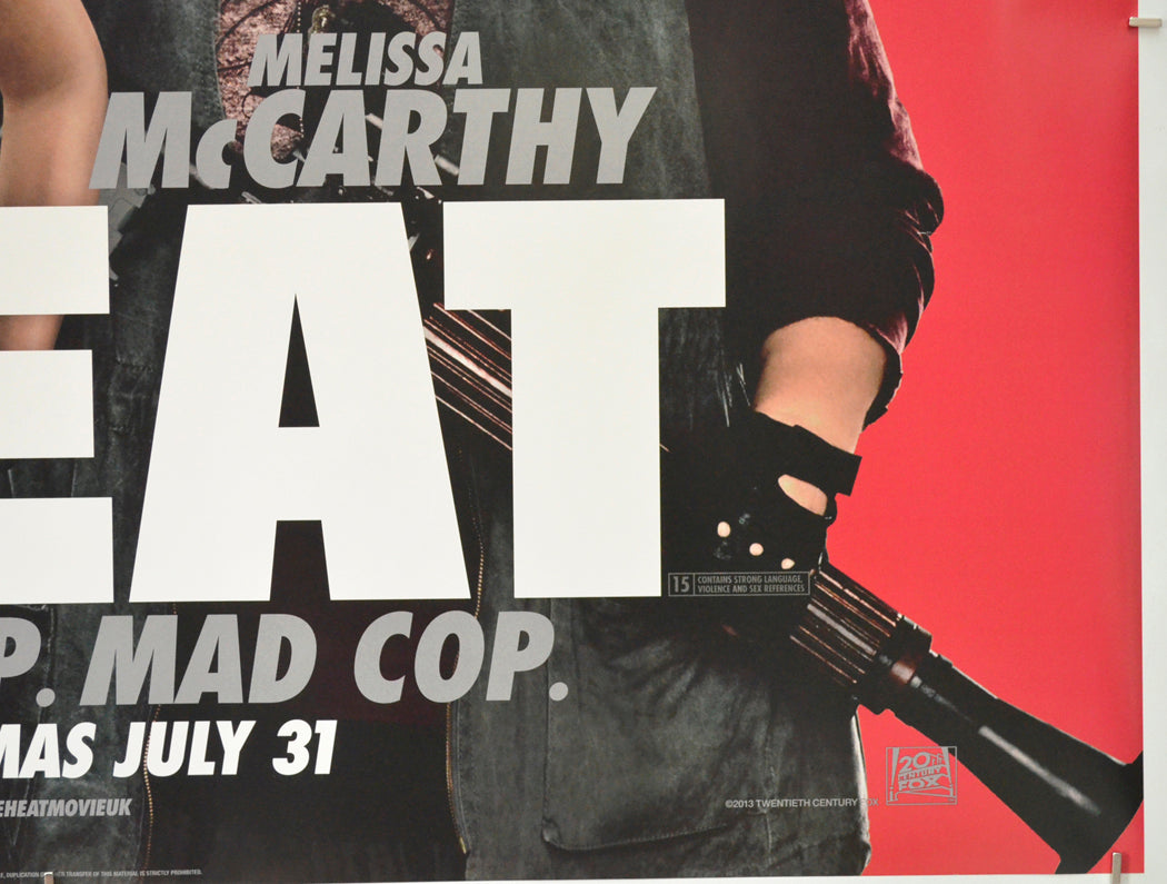 THE HEAT (Bottom Right) Cinema Quad Movie Poster