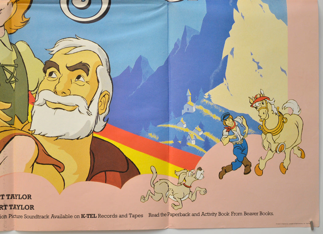 HEIDI’S SONG (Bottom Right) Cinema Quad Movie Poster