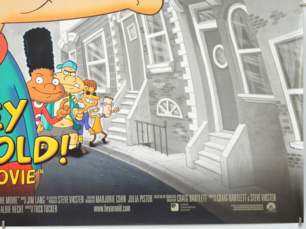 HEY ARNOLD! THE MOVIE (Bottom Right) Cinema Quad Movie Poster