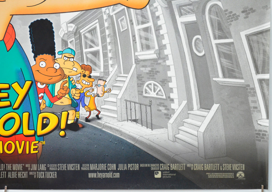 HEY ARNOLD! THE MOVIE (Bottom Right) Cinema Quad Movie Poster