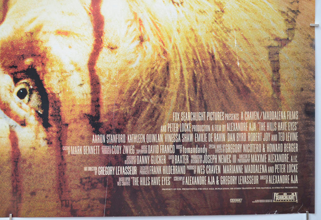 THE HILLS HAVE EYES (Bottom Right) Cinema Quad Movie Poster