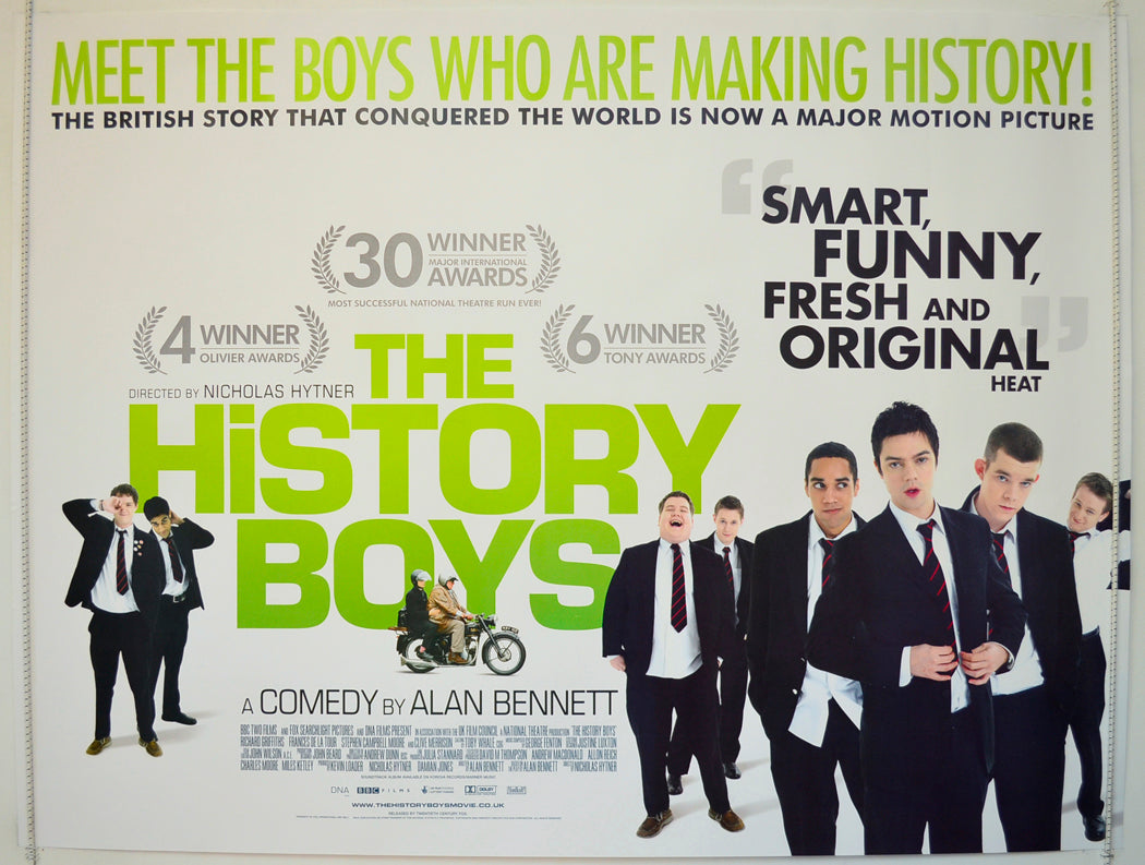 The History Boys Original Quad Poster - Film Poster - Movie Poster