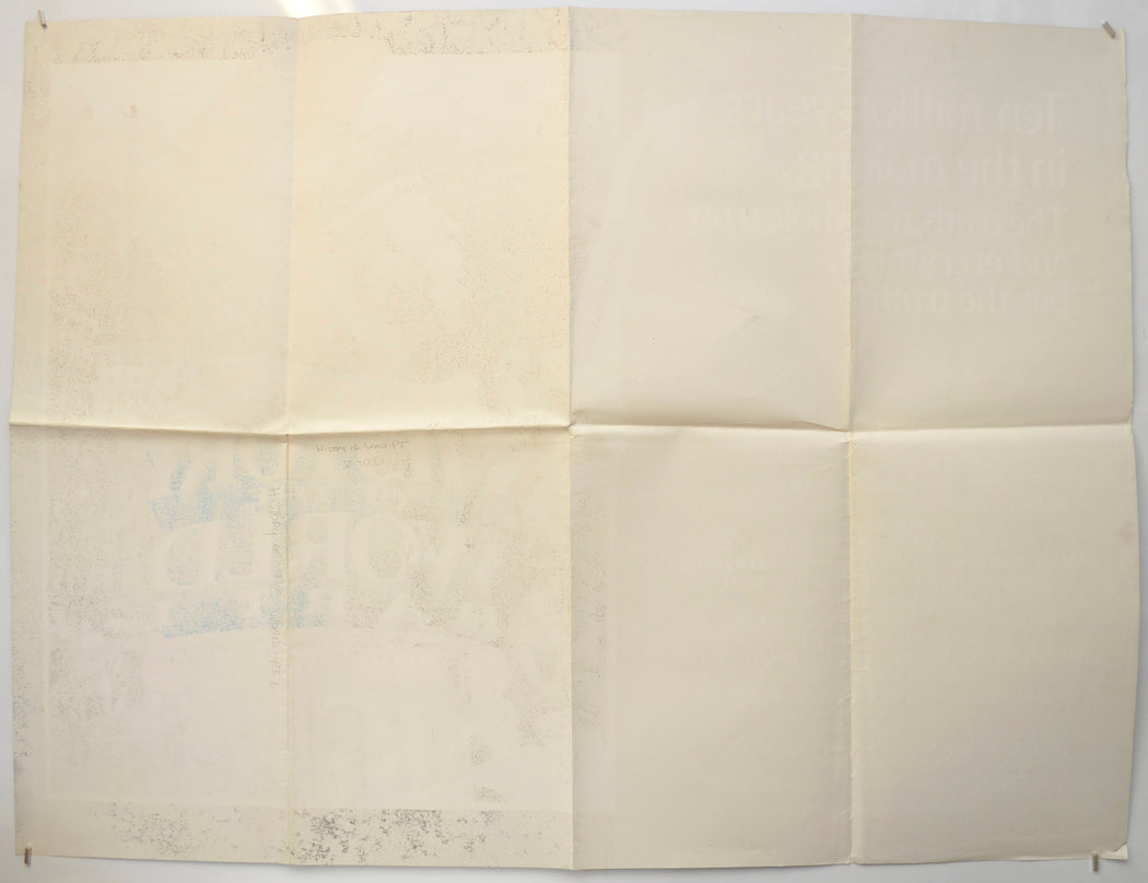 HISTORY OF THE WORLD PART 1 (Back) Cinema Quad Movie Poster