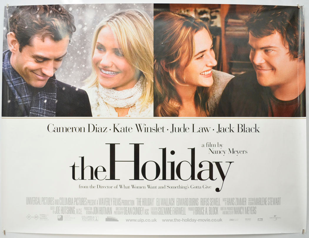 The Holiday Original Quad Poster - Film Poster - Movie Poster