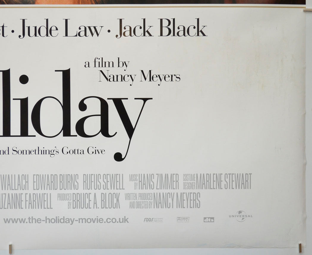 THE HOLIDAY (Bottom Right) Cinema Quad Movie Poster