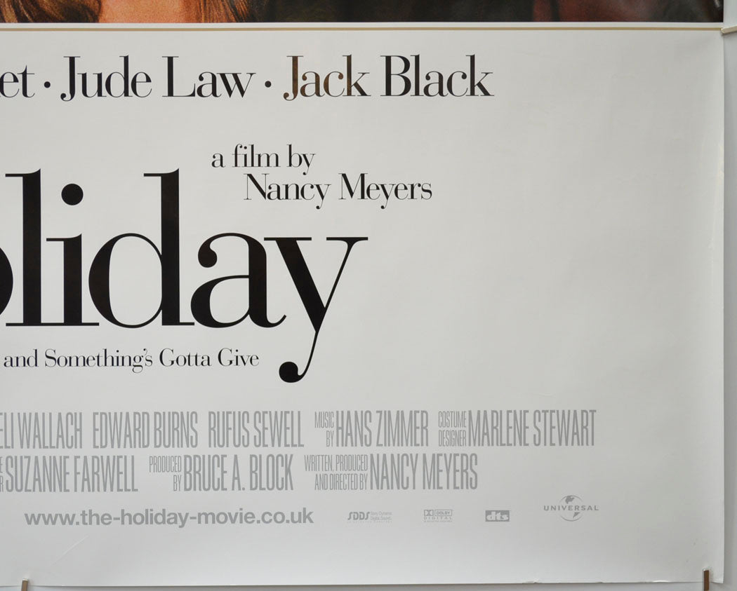 THE HOLIDAY (Bottom Right) Cinema Quad Movie Poster