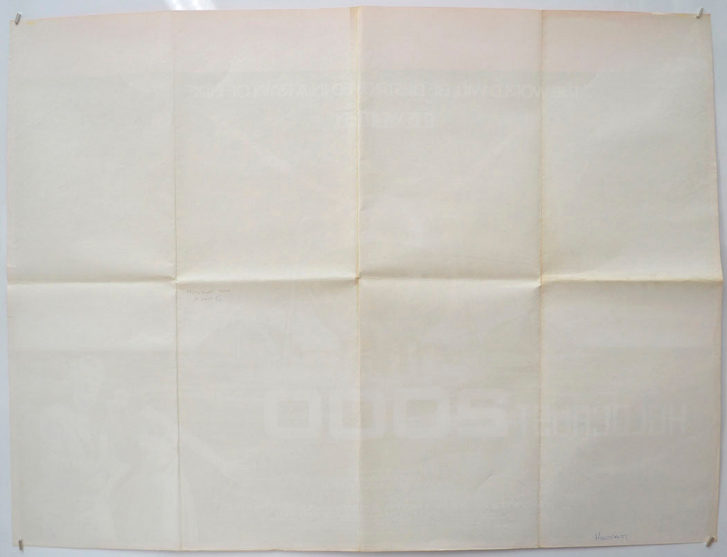 HOLOCAUST 2000 (Back) Cinema Quad Movie Poster