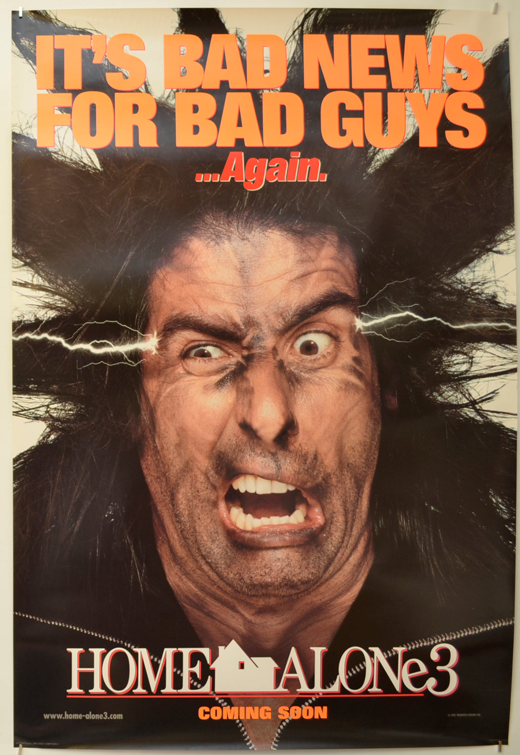 Home Alone 3 (Teaser / Advance Version C) Original One Sheet Poster - Film Poster - Movie Poster