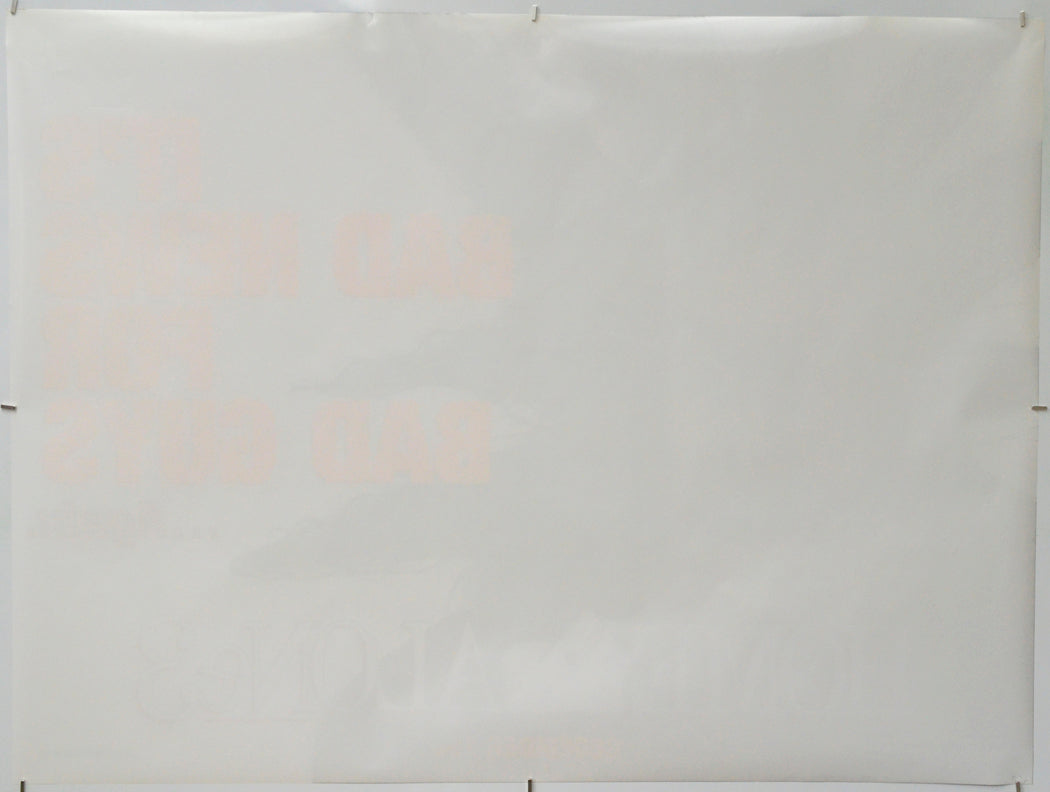 Home Alone 3 (Back) Cinema Quad Movie Poster