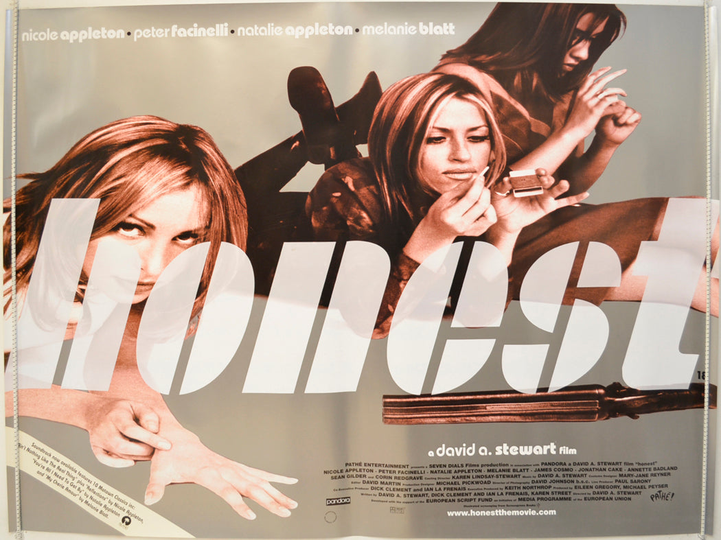 Honest Original Quad Poster - Film Poster - Movie Poster