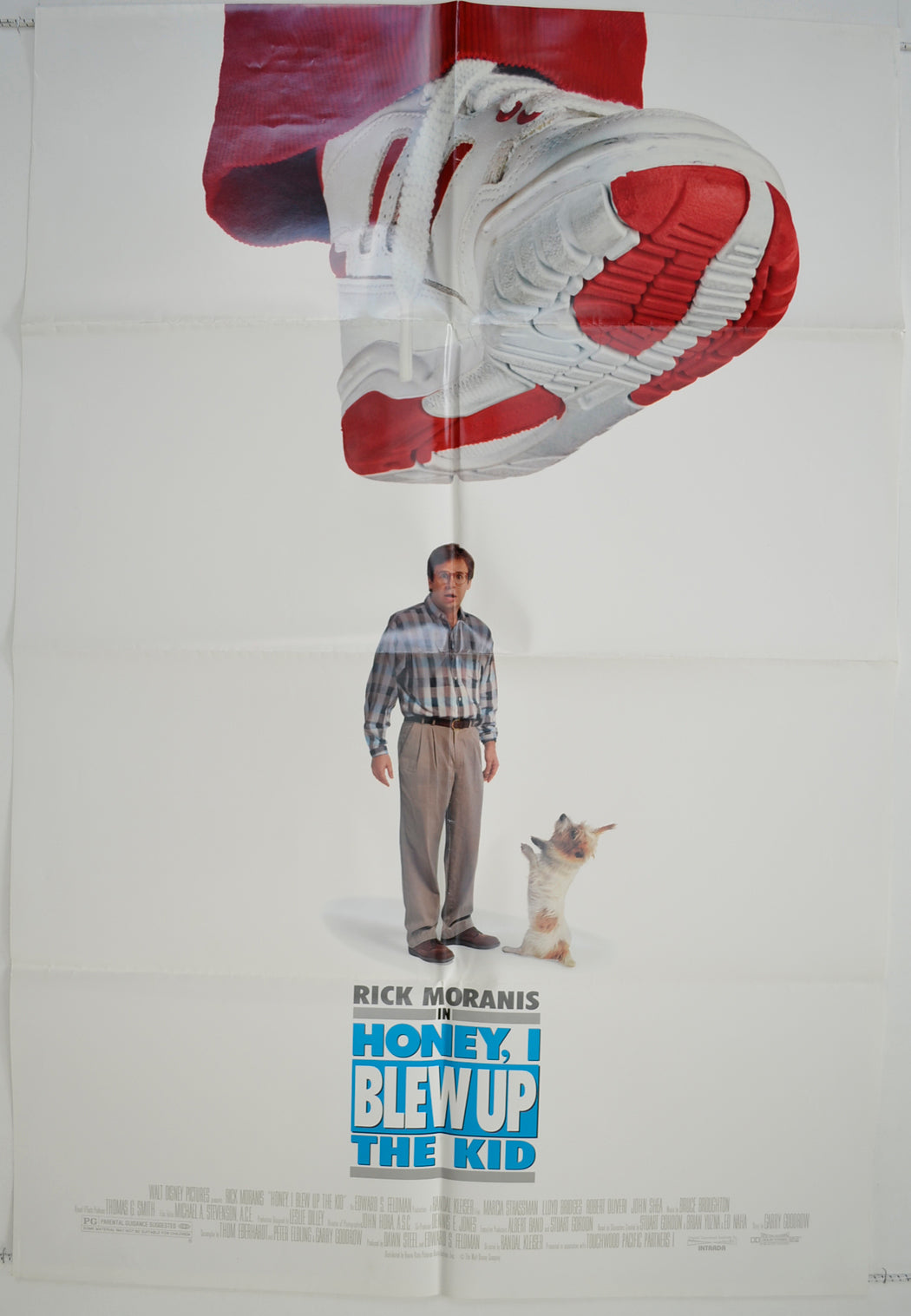 Honey, I Blew Up The Kid Original One Sheet Poster - Film Poster - Movie Poster