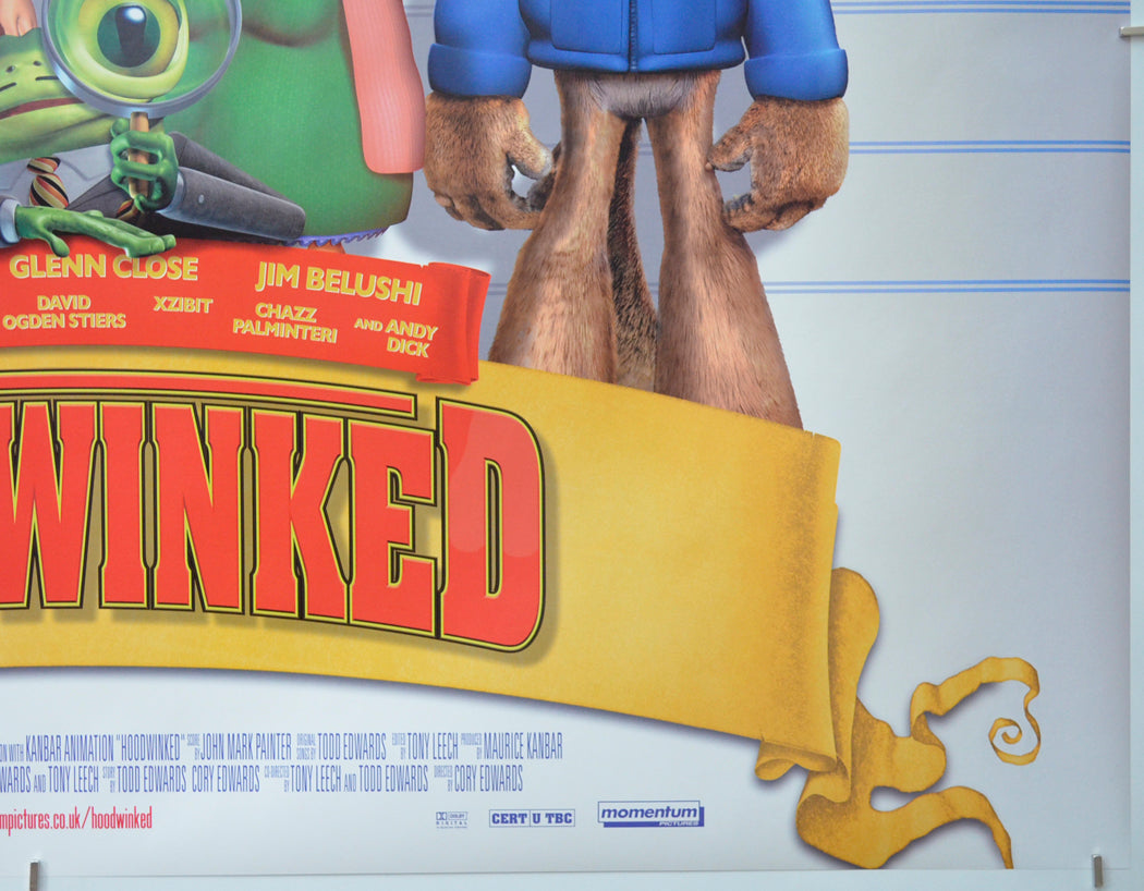 HOODWINKED (Bottom Right) Cinema Quad Movie Poster