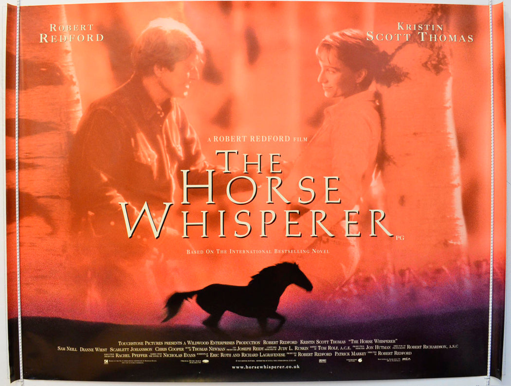 The Horse Whisperer Original British Quad Poster - Film Poster - Movie Poster