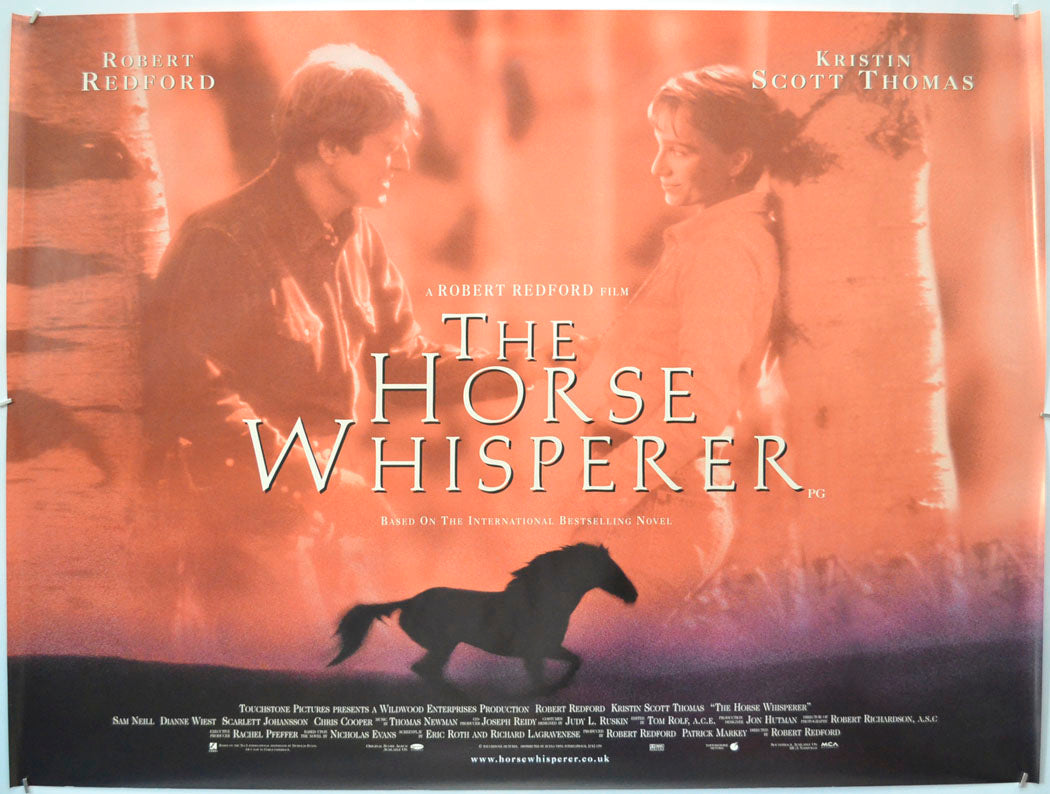 The Horse Whisperer Original Quad Poster - Film Poster - Movie Poster