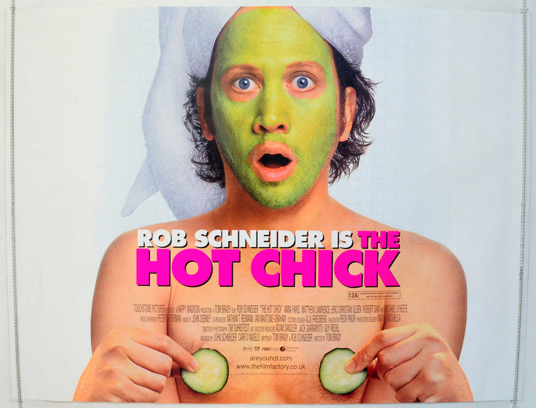 The Hot Chick Original British Quad Poster - Film Poster - Movie Poster