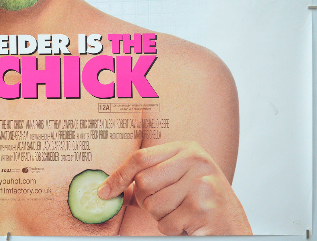 THE HOT CHICK (Bottom Right) Cinema Quad Movie Poster
