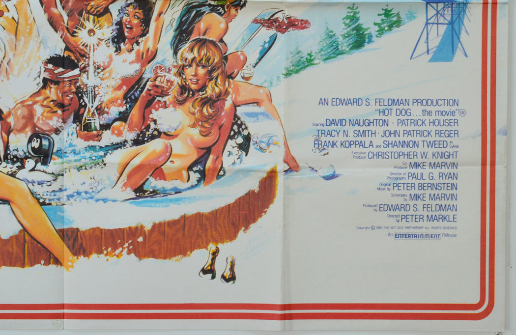 HOT DOG.. THE MOVIE (Bottom Right) Cinema Quad Movie Poster