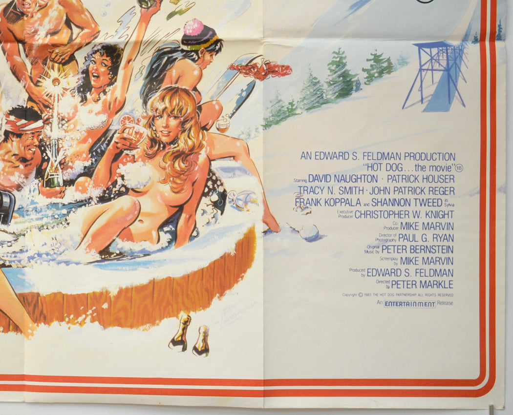 HOT DOG.. THE MOVIE (Bottom Right) Cinema Quad Movie Poster