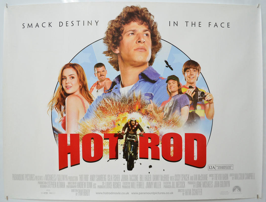 Hot Rod Original Quad Poster - Film Poster - Movie Poster