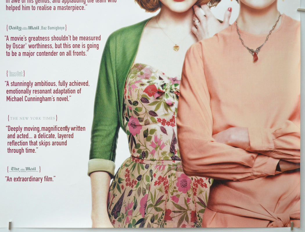 THE HOURS (Bottom Right) Cinema Quad Movie Poster