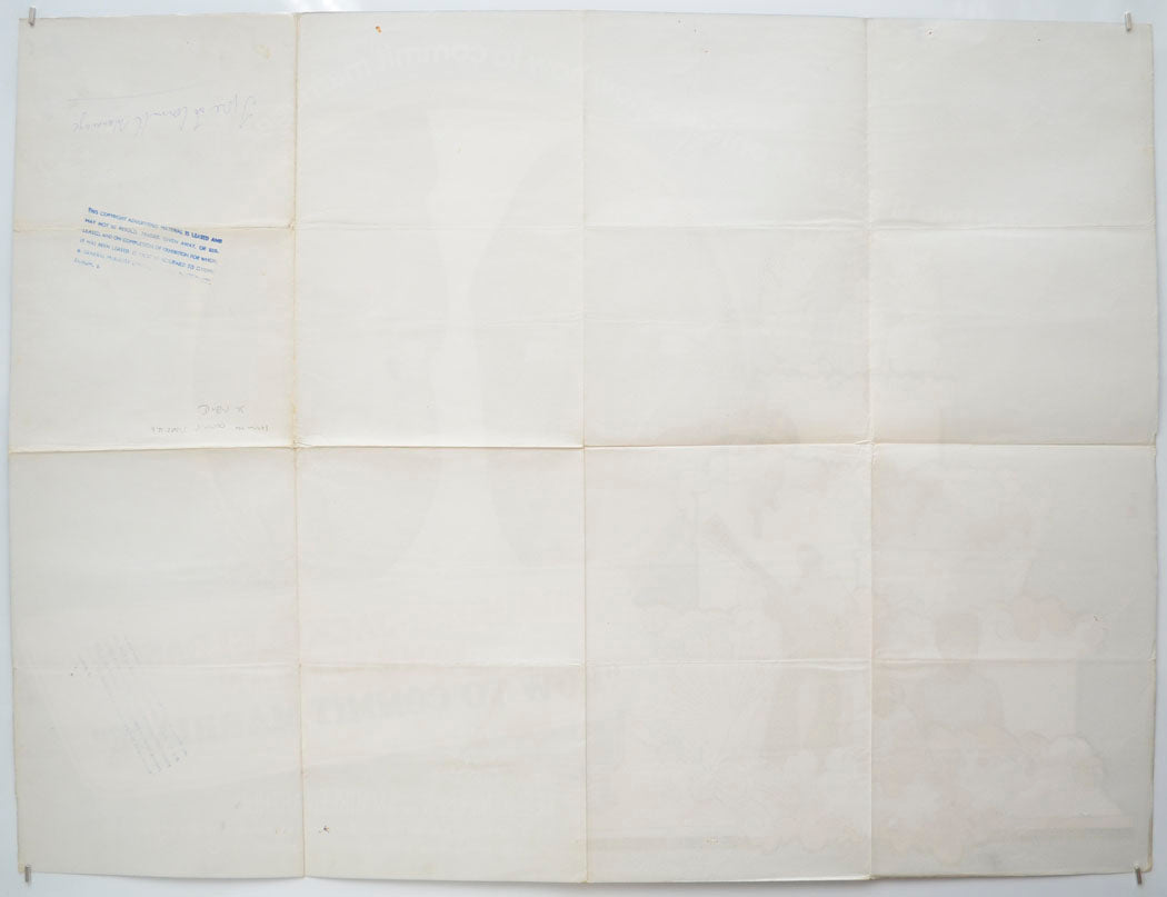 HOW TO COMMIT MARRIAGE (Back) Cinema Quad Movie Poster