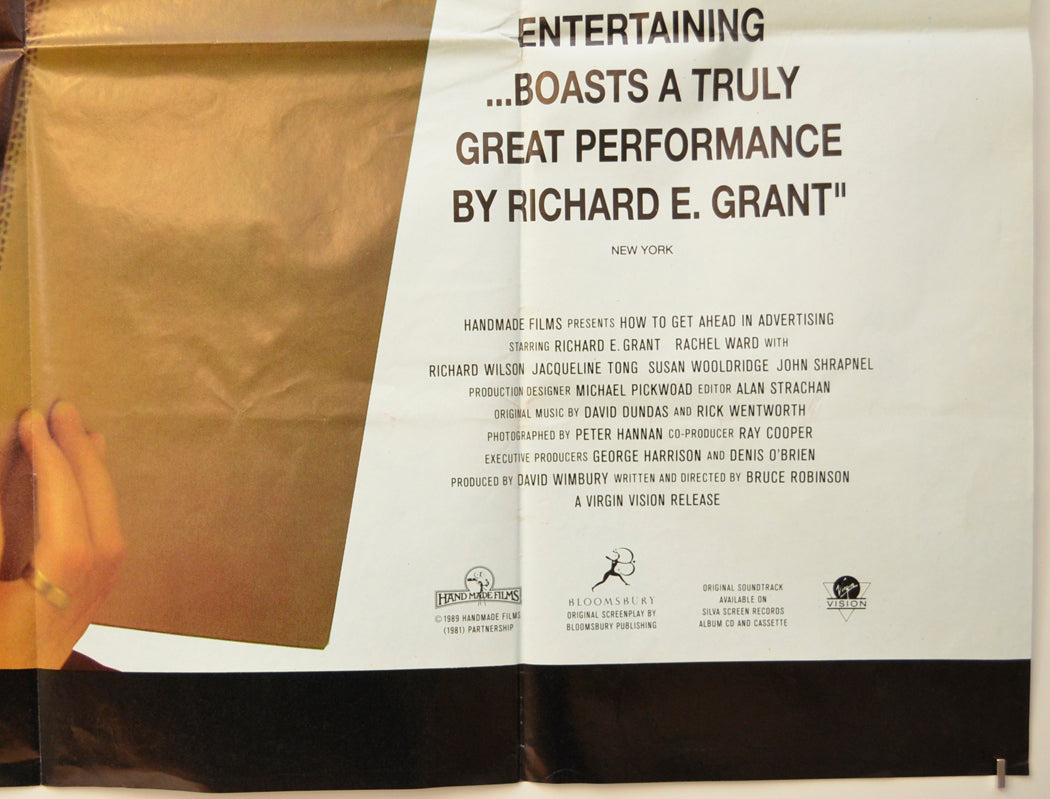 HOW TO GET AHEAD IN ADVERTISING (Bottom Right) Cinema Quad Movie Poster