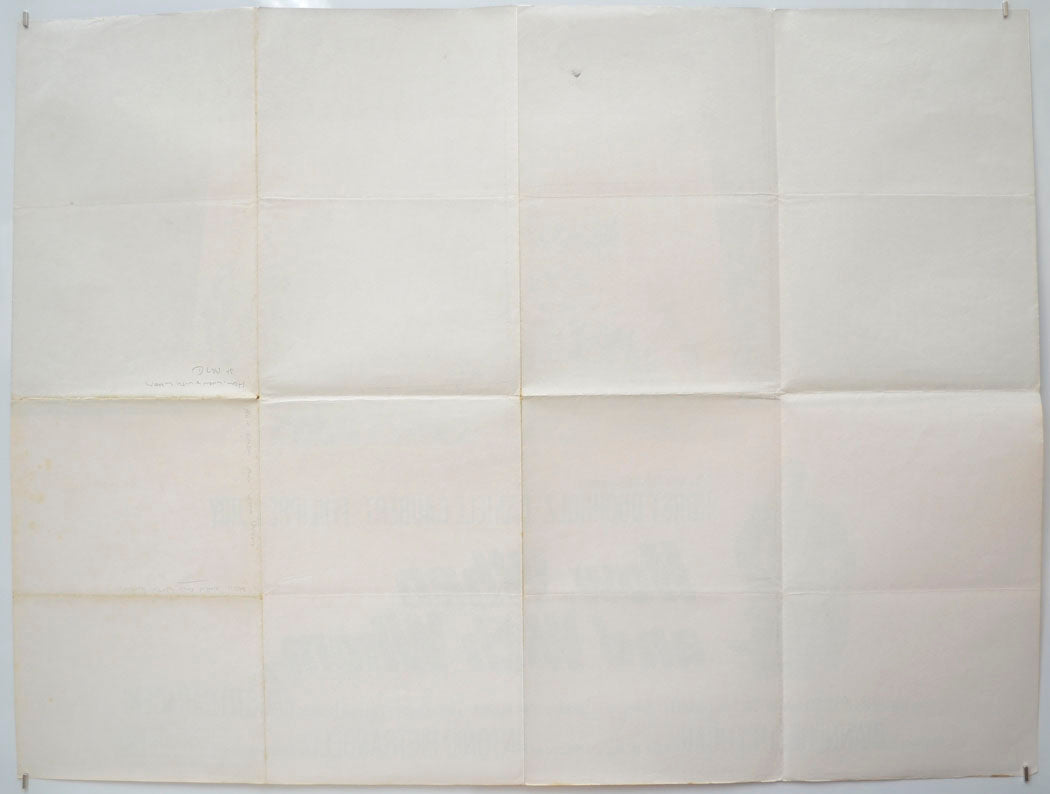 HOW, WHEN AND WITH WHOM (Back) Cinema Quad Movie Poster