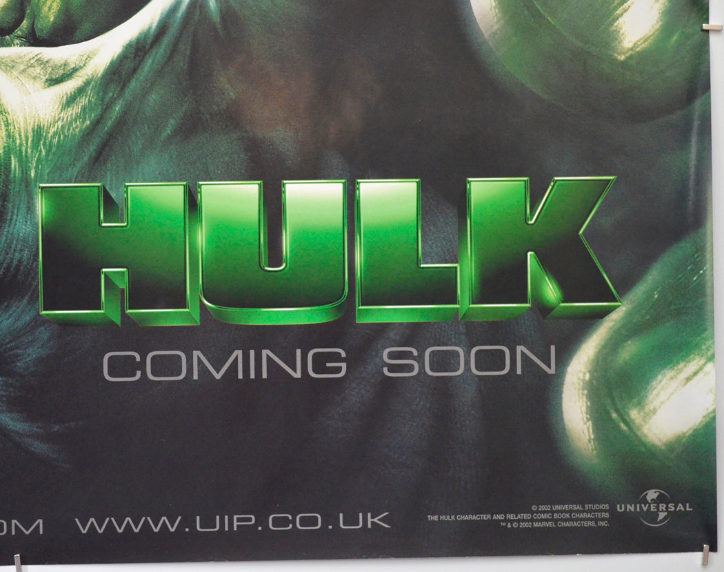 HULK (Bottom Right) Cinema Quad Movie Poster