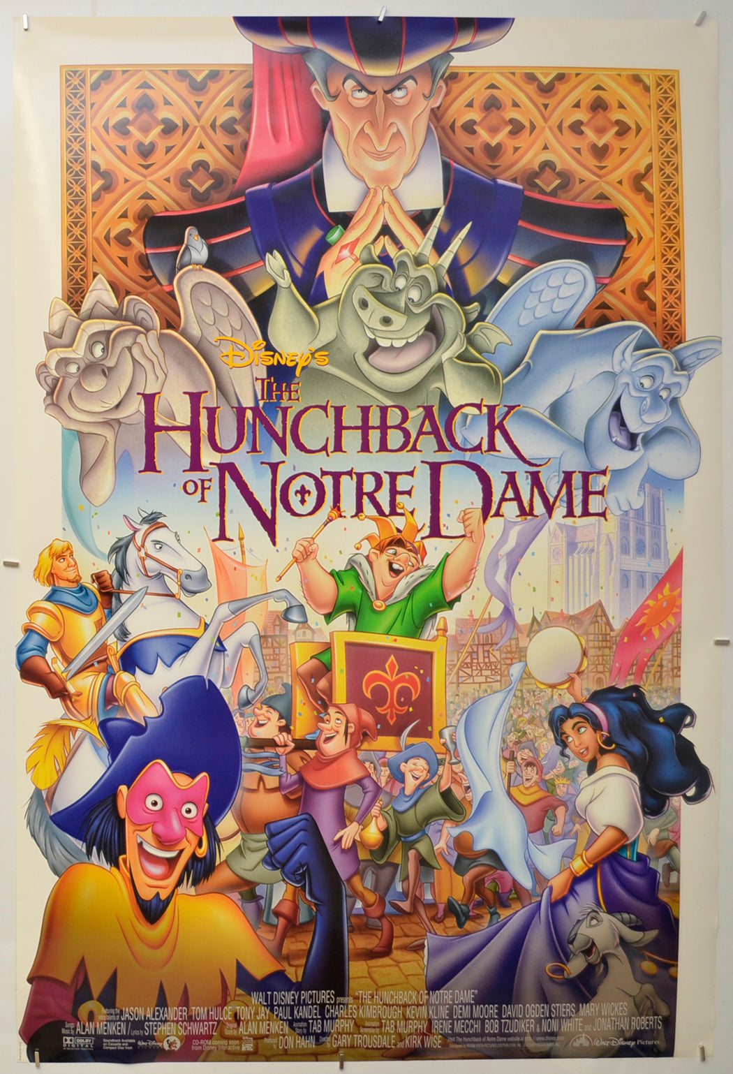 The Hunchback Of Notre Dame Original One Sheet Poster - Film Poster - Movie Poster
