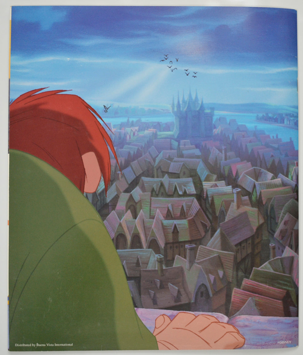 THE HUNCHBACK OF NOTRE DAME Cinema Exhibitors Campaign Pressbook - BACK