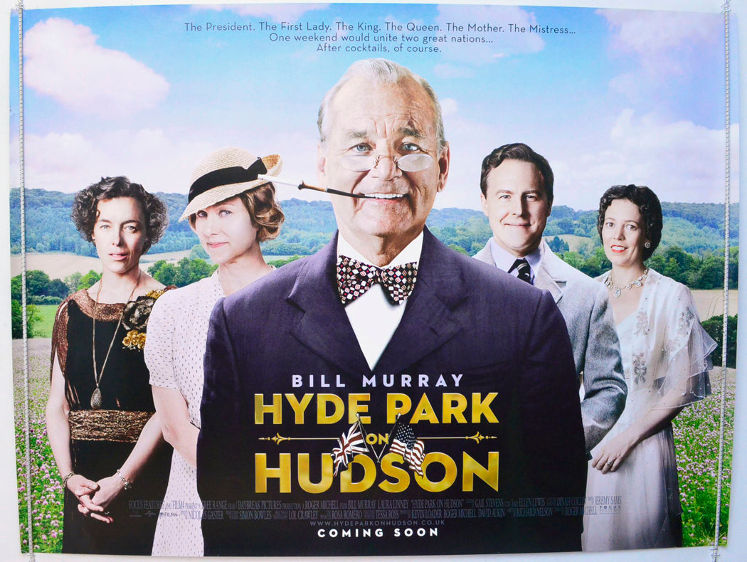 Hyde Park On Husdon Original British Quad Poster - Film Poster - Movie Poster