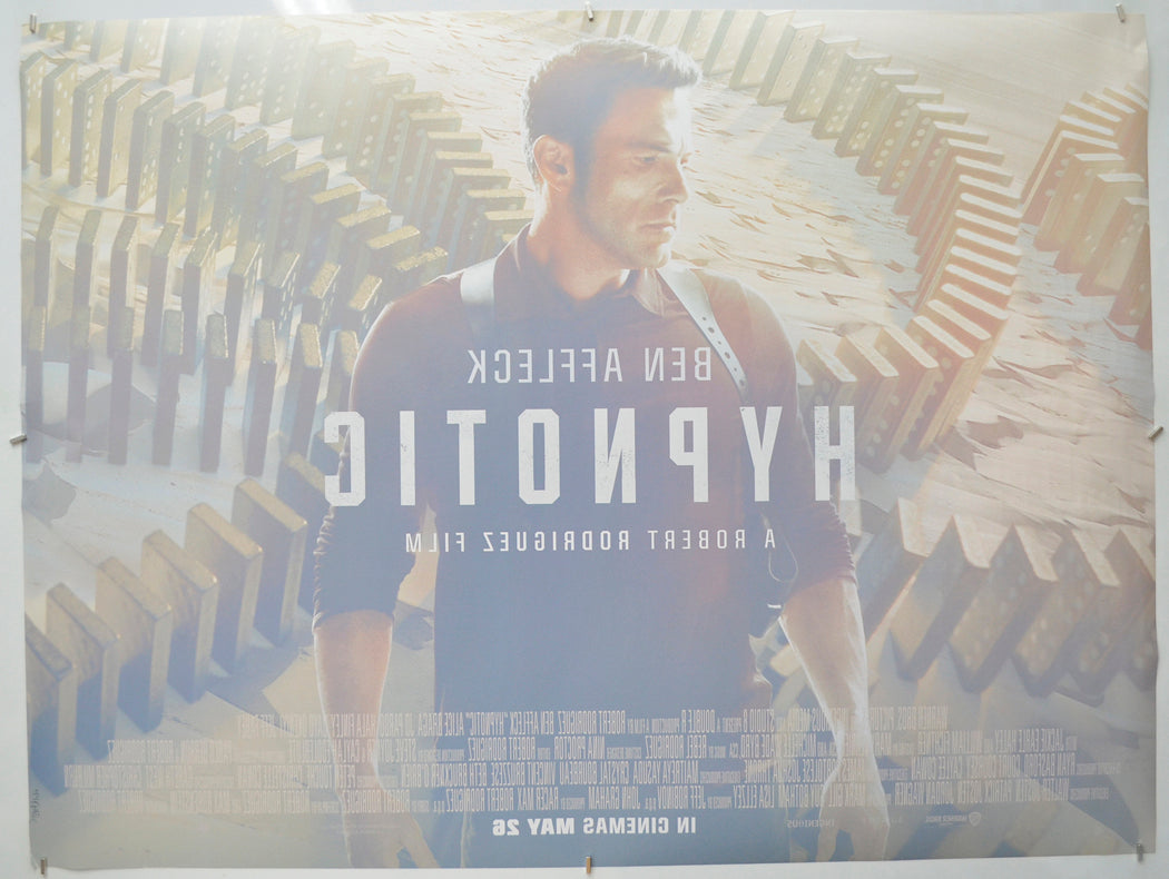 HYPNOTIC (Back) Cinema Quad Movie Poster