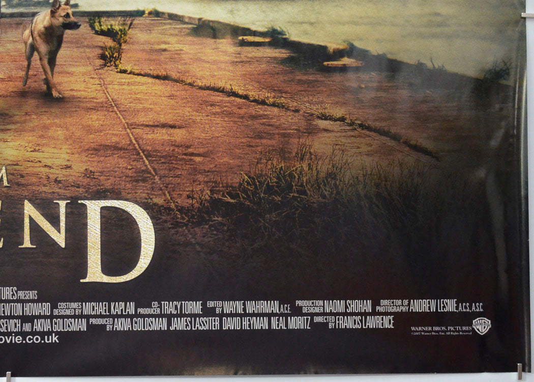 I AM LEGEND (Bottom Right) Cinema Quad Movie Poster