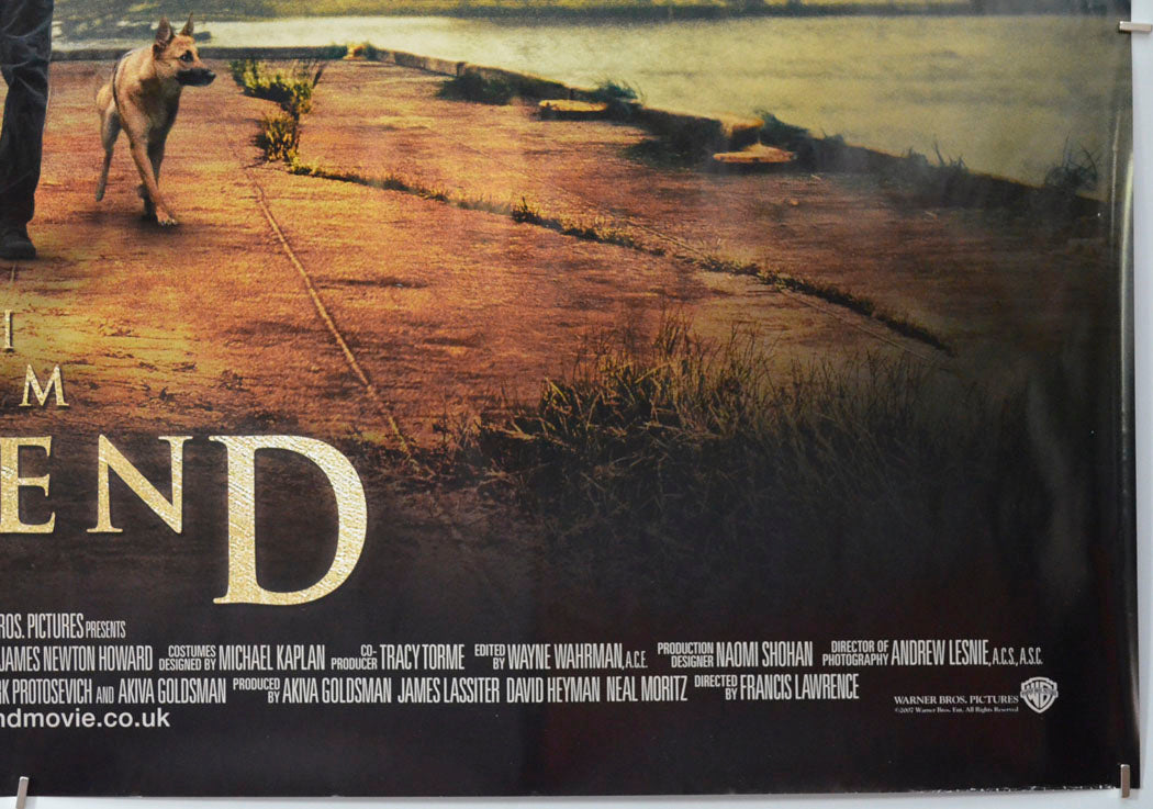 I AM LEGEND (Bottom Right) Cinema Quad Movie Poster