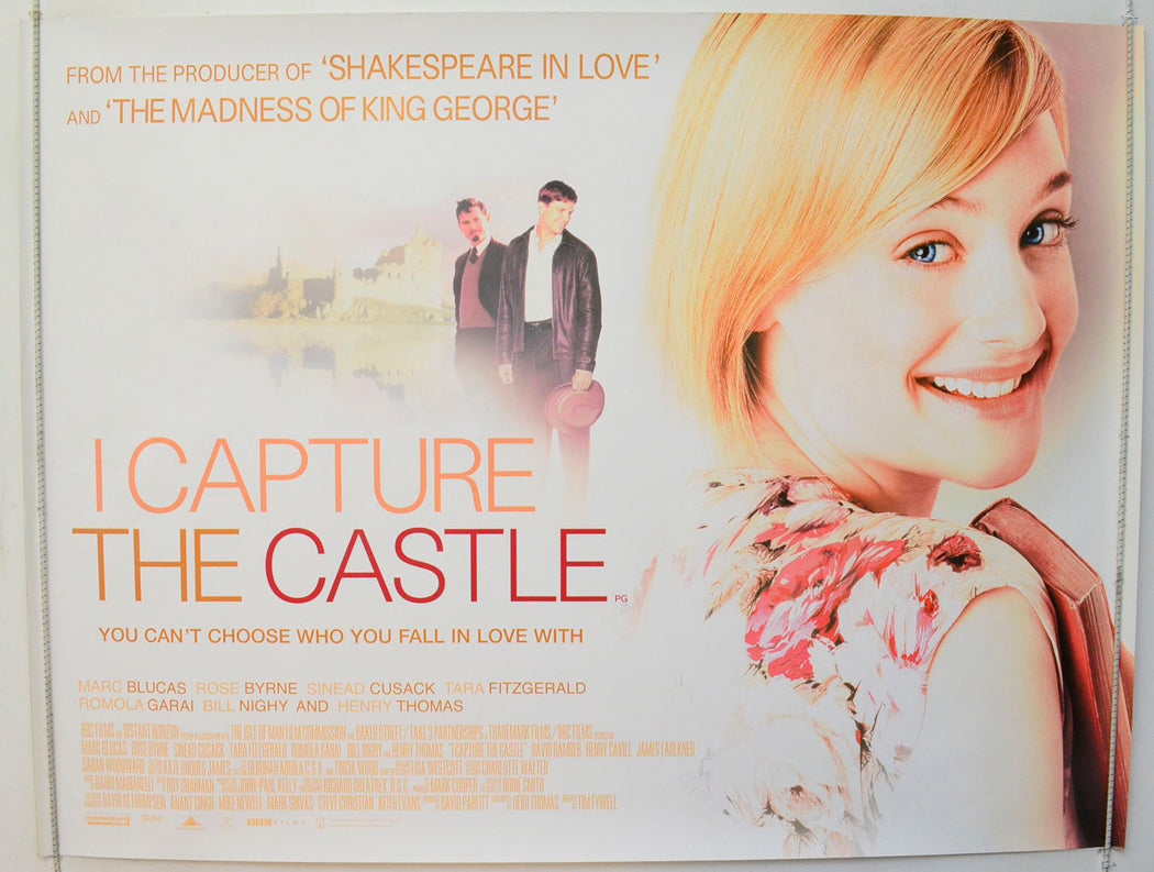 I Capture The Castle Original British Quad Poster - Film Poster - Movie Poster