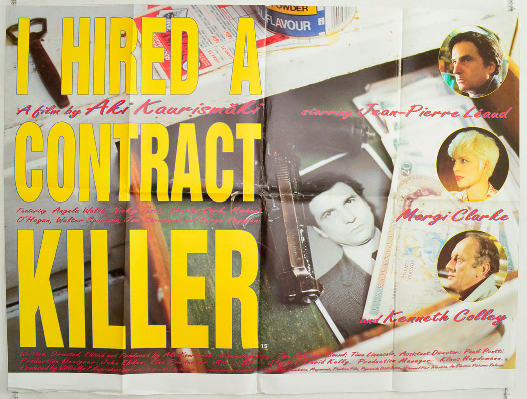 I Hired A Contract Killer Original British Quad Poster - Film Poster - Movie Poster