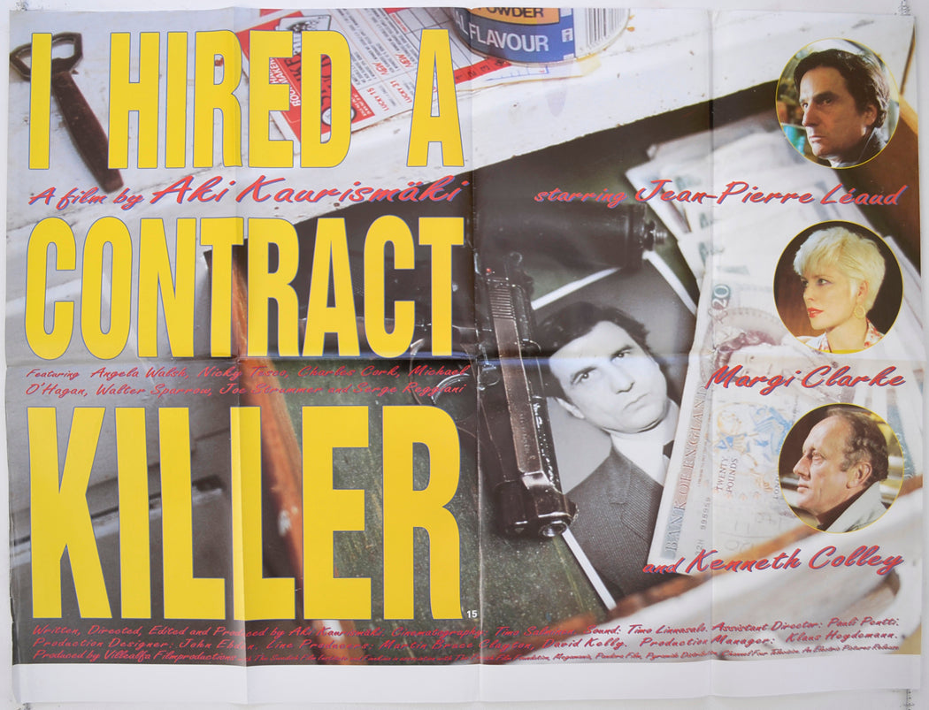I Hired A Contract Killer Original Quad Poster - Film Poster - Movie Poster