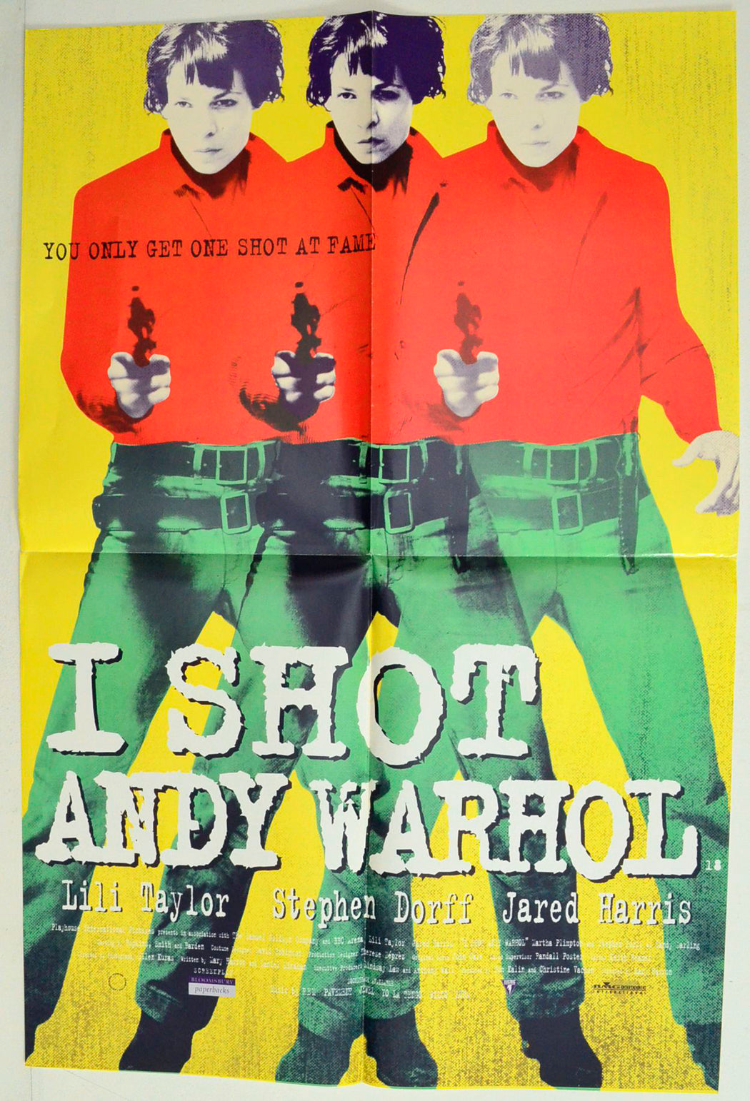 I Shot Andy Warhol Original Double Crown Poster - Film Poster - Movie Poster
