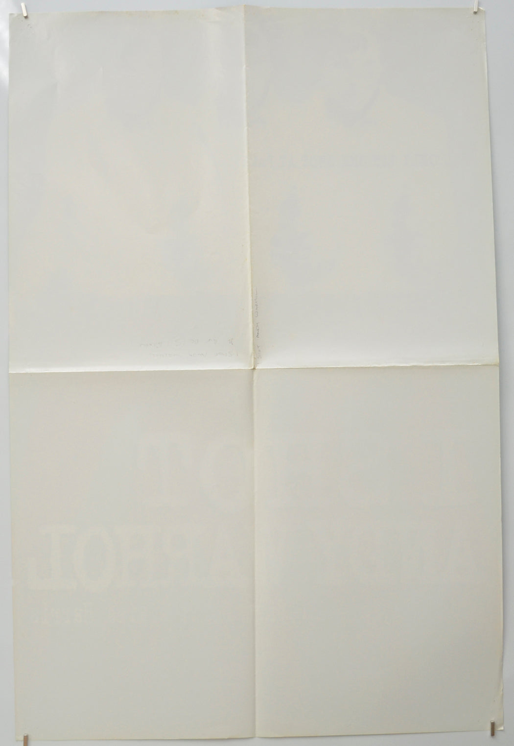 I SHOT ANDY WARHOL (Back) Cinema Double Crown Movie Poster