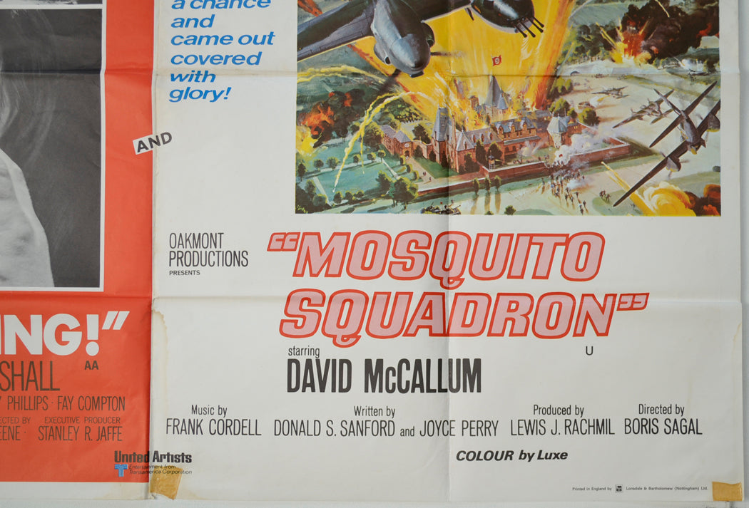 I START COUNTING / MOSQUITO SQUADRON (Bottom Right) Cinema Quad Movie Poster