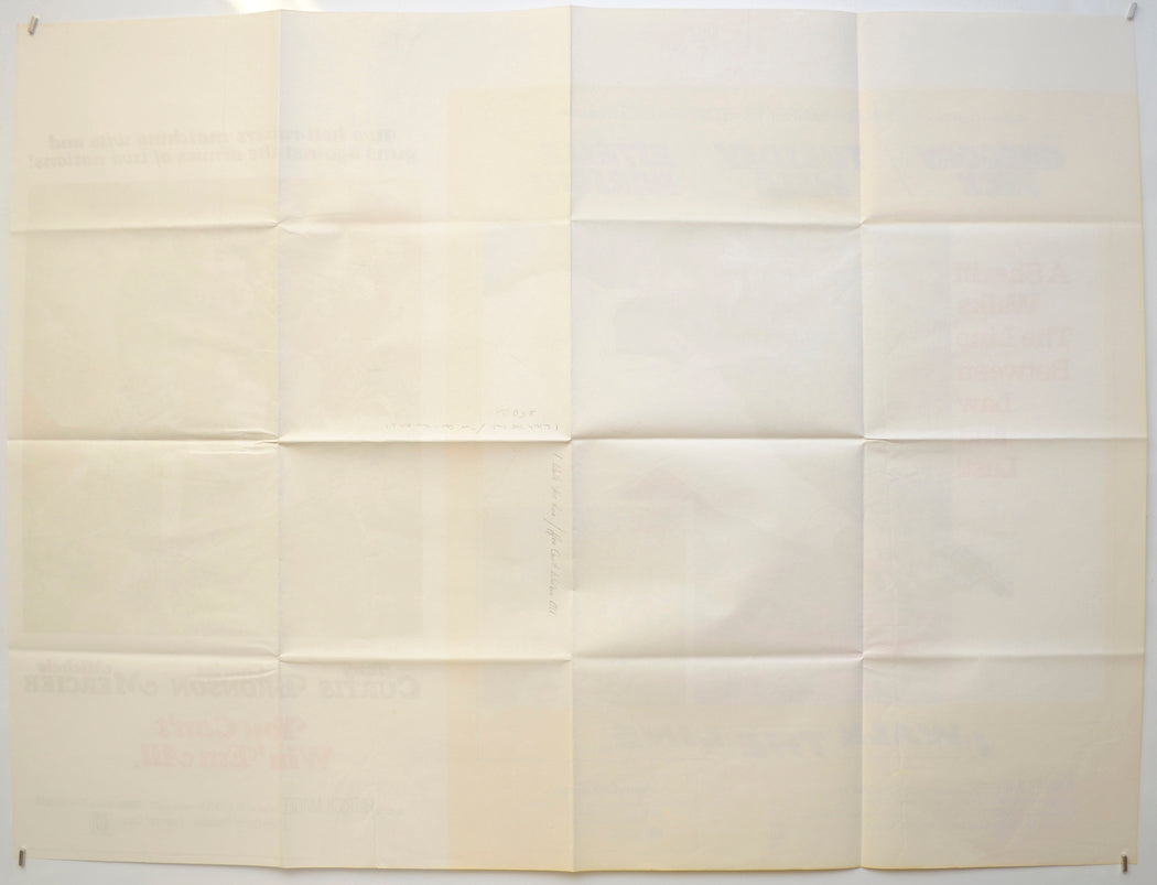 I WALK THE LINE / YOU CAN’T WIN ‘EM ALL (Back) Cinema Quad Movie Poster