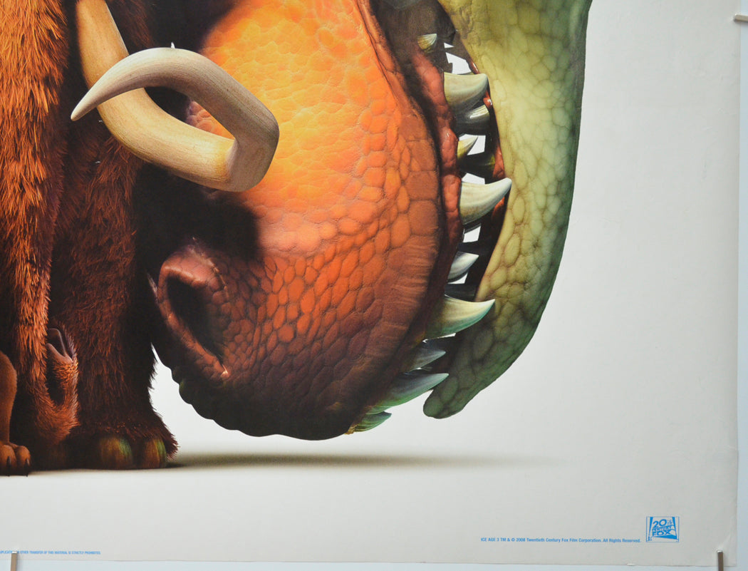 ICE AGE 3 : DAWN OF THE DINOSAURS (Bottom Right) Cinema Quad Movie Poster